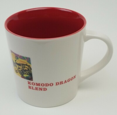 RARE STARBUCKS 2005 KOMODO DRAGON BLEND COFFEE CUP MUG ASIA PACIFIC | eBay