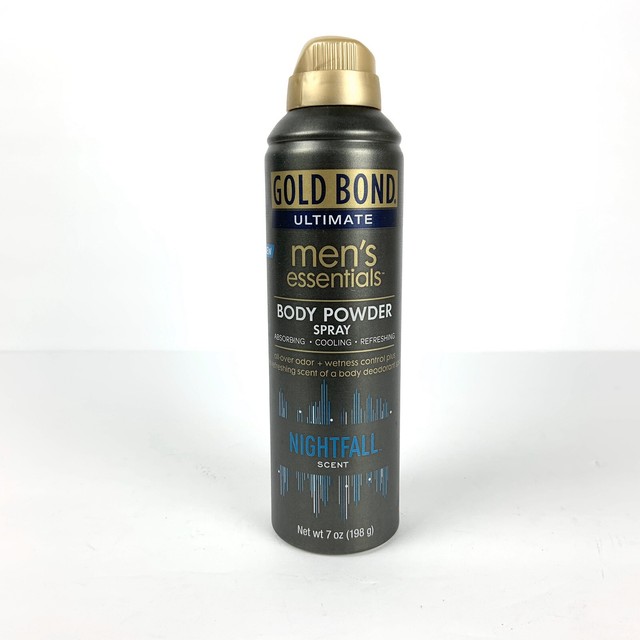 Gold Bond Ultimate Men's Essentials Body Powder Spray Nightfall Scent