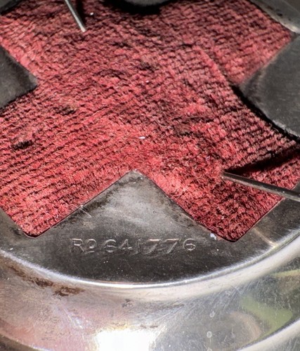 Erster Weltkrieg Rotes Kreuz Nadelkissen Antik Sterling Silber Blanckensee & Söhne selten - Bild 6 von 10