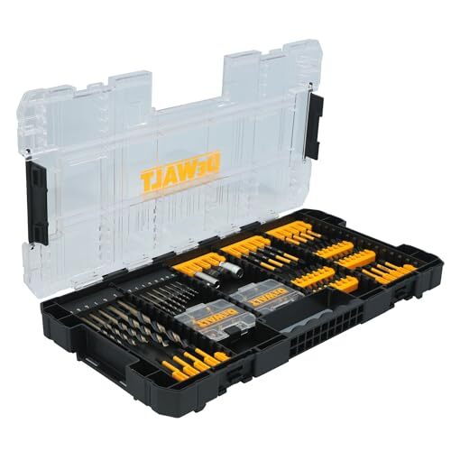 Juego de brocas de impacto FlexTorq de 100 piezas (DWANGFT100SET) amarillo/negro - Imagen 8 de 8