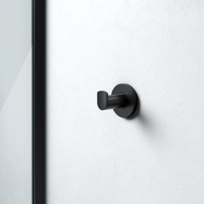 Keuco Plan Black Selection Handtuchhaken 14914370000  schwarz, 51mm Ausladung