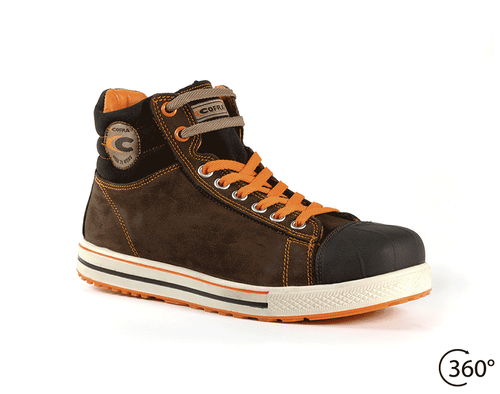 COFRA Conference S3 Src Nubuck Water Repellent Safety Shoes - Picture 3 of 5