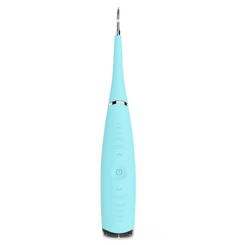 Powerful Ultrasonic Plaque Remover for Teeth 5 Modes Dental Tooth Cleaner Blue