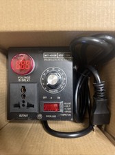 Fan Speed Controller 120V DC 220V AC. Voltage Regulator 15A 4000W Max New HVAC
