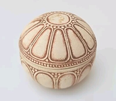 Antique Pugi Terracotta Trinket/Jewelry Box - F. III Pugi Terre Cotte Signa 38