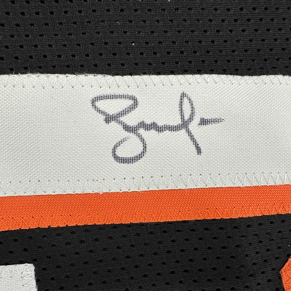 Черная баскетбольная футболка с автографом/подписью Стива Нэша из Phoenix Beckett сертификат подлинности BAS - Изображение 3 из 4