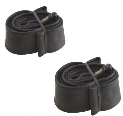 RV-PARTS 2 x Fahrrad Schlauch 24 x 1 1/2 Zoll AV Ventil 48mm 24 Zoll hermetisch dicht