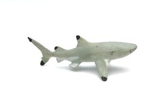 Vintage K&M International BLACK TIP REEF SHARK Marine Animal Fish Figure