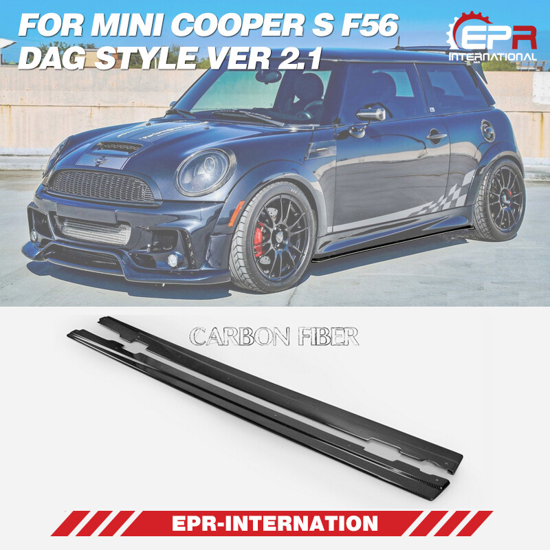 For F56 Mini Cooper S DAG Tape Carbon Ver 2.1 side skirt under board ...