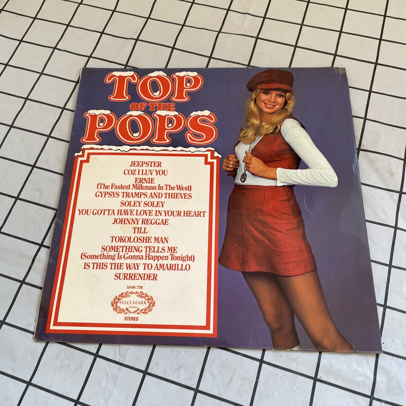Unknown Artist, Top Of The Pops Vol. 21 - Rock, Pop Vinyl LP Record 1971 SHM 770