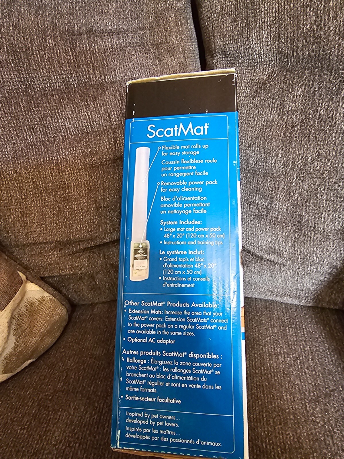 NEW Pet Safe Scat Mat Indoor Dog & Cat Pet Training Mat 48"x 20" eBay