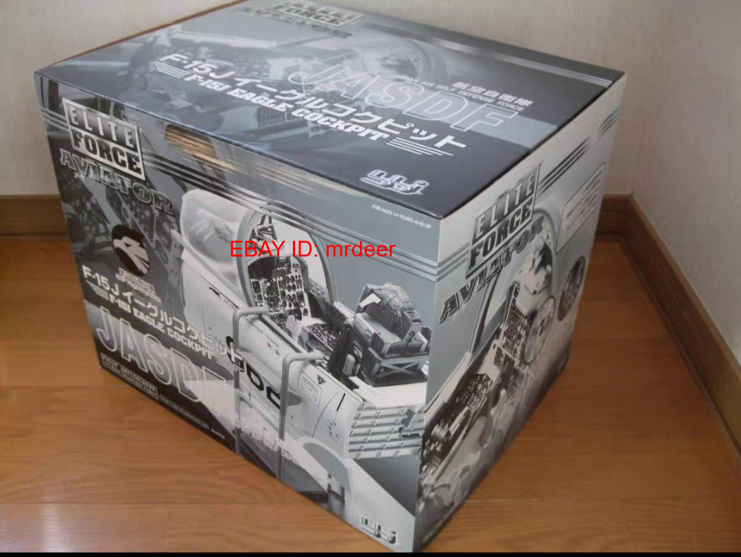 ELITE FORCE AVIATOR F-15J イーグルコックピット 🇺🇸 Elite Force - F-15 Cockpit ✈️ - 1:6 scale - Unbox
