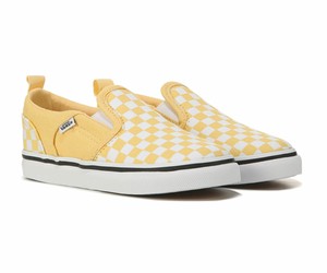 vans asher yellow