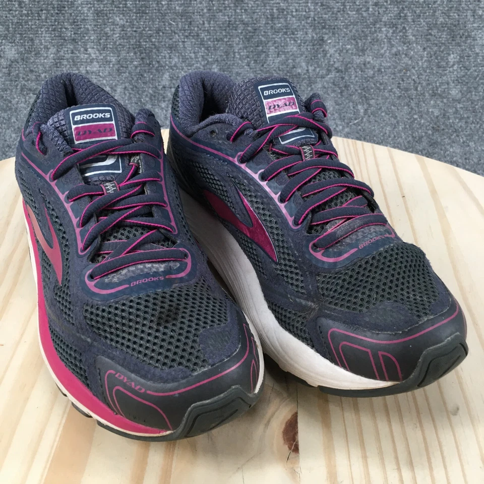 Brooks Shoes Womens 7.5 Dyad 9 Running Cross Training Sneakers Blue Mesh Lace Up - Image 3 of 4