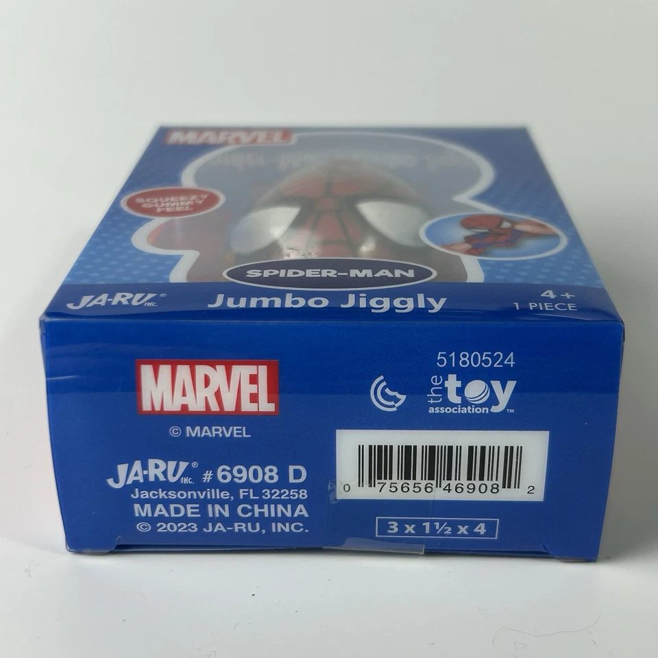 Marvel Spider-Man JUMBO JIGGLY por JA-RU NUEVO en caja Foto 3 de 3