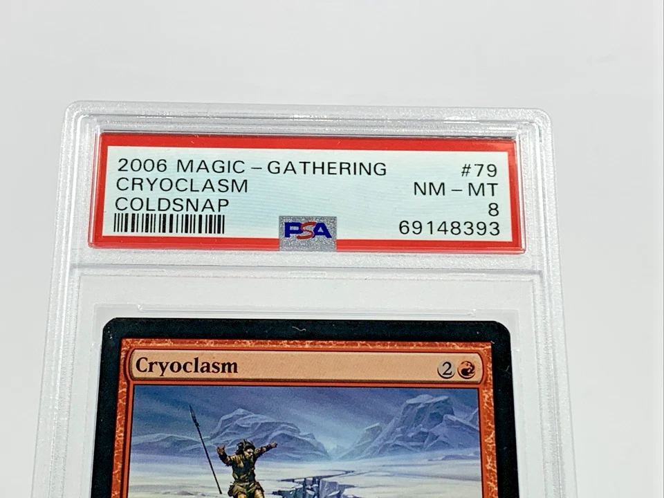 PSA 8  - CRYOCLASM - Coldsnap - MTG Magic the Gathering Card Slab - Image 2 of 4