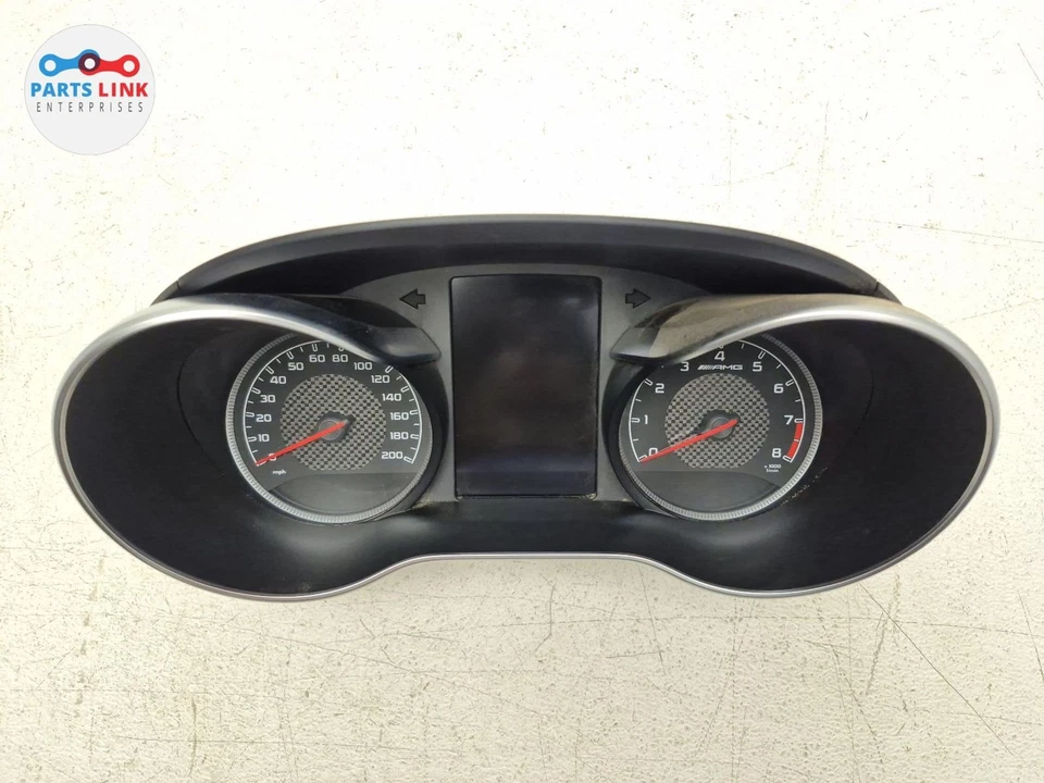 2017 MERCEDES C63 AMG SPEEDOMETER DASH INSTRUMENT CLUSTER CABRIO 4.0L W205 26K - Image 4 of 4