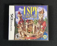 I Spy: Castle (Nintendo DS, 2011) Case, Artwork, and Manual - No Game