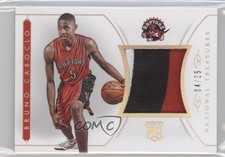 2014 Panini National Treasures NBA Rookie Materials Prime 4/25 Bruno Caboclo 0c3