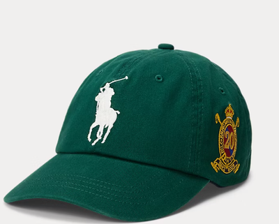 Polo by Ralph Lauren 緑色キャップ Polo Ralph Lauren Big Pony 20th Anniversary Ball Cap Hunter Green