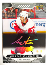 19 20 UPPER DECK MVP SUPER SCRIPT ANDREAS ATHANASIOU /25