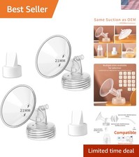 Pack of 2 BPA-Free Duckbill Valves  21mm Flange for Spectra Pumps Replacement