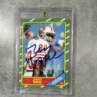 Jerry Rice Autographed Trading Card 49ers Football JSA Authenticated Reprint
