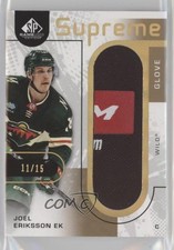 2022-23 Upper Deck SP Game Used Supreme Gloves 11/15 Joel Eriksson Ek #SP-JE 2d8