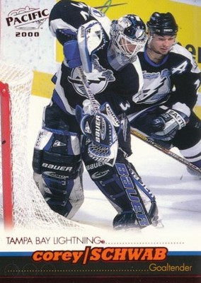 1999-00 Pacific RED #395 COREY SCHWAB - Tampa Bay Lightning