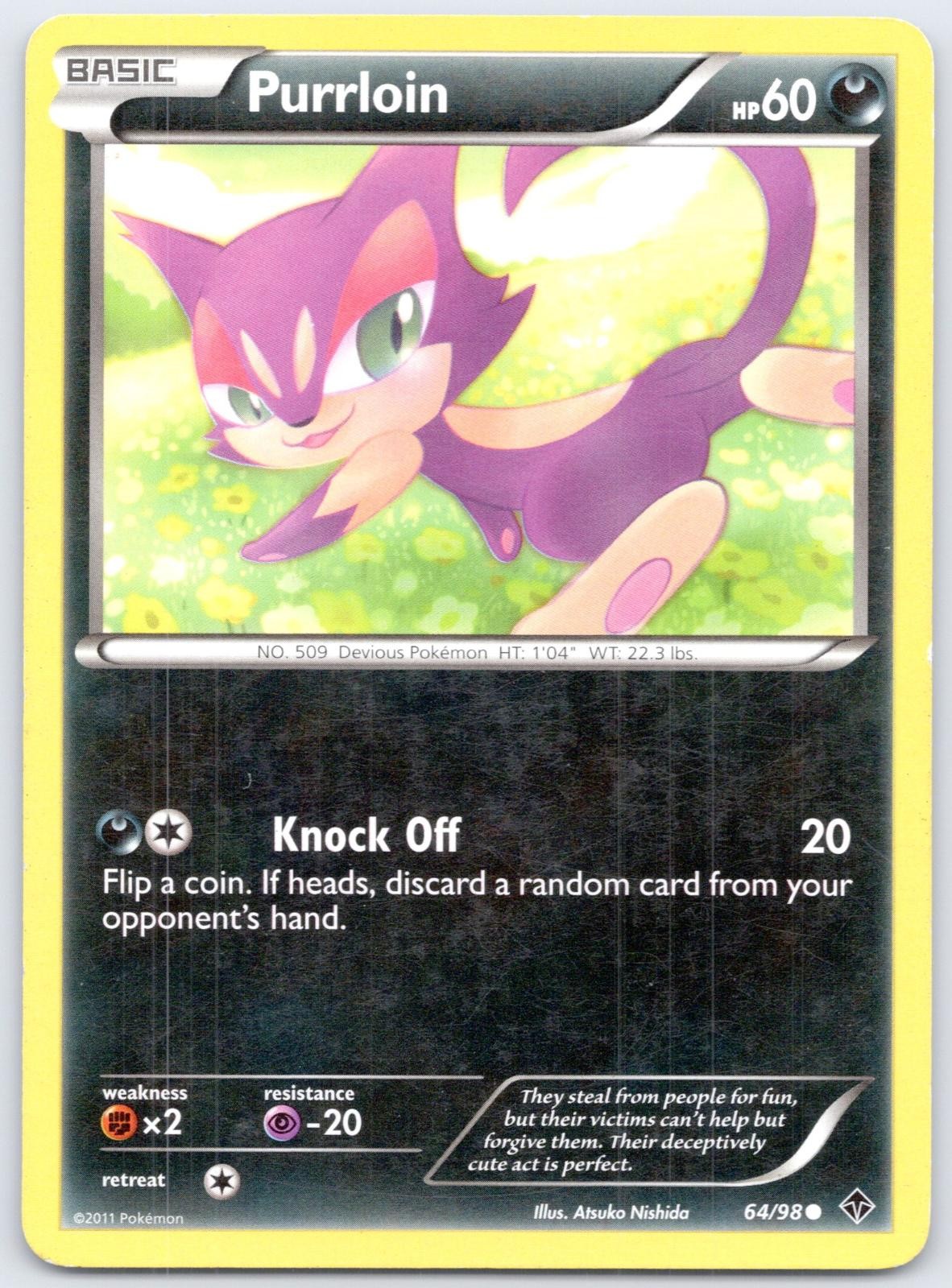 Purrloin 64/98 Emerging Powers Lightly Played