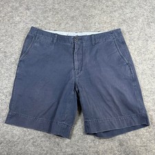 Vintage 90s Ralph Lauren Navy Blue Chino Shorts Mens 38 Flat Front Polo