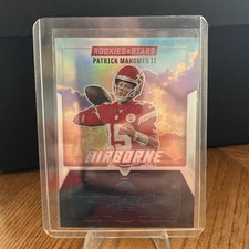 Panini 2025 Rookies & Stars Airborne Patrick Mahomes II #1 Chiefs Football Card