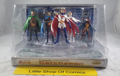 Gatchaman Battle Of The Planets Kagakuninjatai Unifive Set of Five Figure