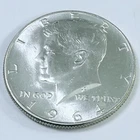 1964-D Kennedy Half Dollar (90% Silver ) MS MINT STATE DETAILS FREE SHIP #8518
