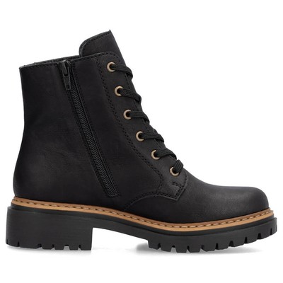Women's Worker Boots Insulated Black Rieker 72617-00