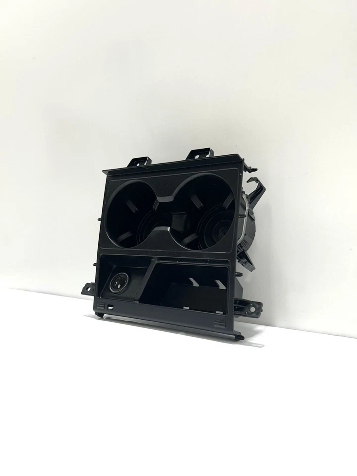 BMW X5 F15 2014-2018 consola doble portavasos bandeja de almacenamiento compartimento caja OEM Foto 3 de 4