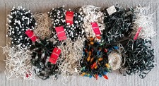 Premier Job Lot LED Christmas String Light bundle. Spares & Repairs No Plugs