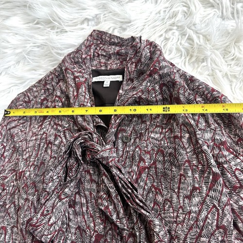 Rebecca Minkoff Silk Dress, Long sleeve, tie neck - Picture 12 of 18