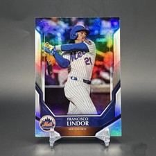 2026 Topps Collectors Kit Francisco Lindor Foil Holo New York Mets