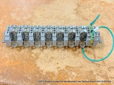 USED Phoenix Contact DN Rail Mounted Fuse Terminal Block FREE SHIPPING
