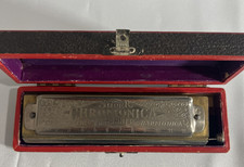 M. Hohner The Super Chromatica "C" w/Red Case