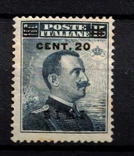 1912 SIMI - AEGEAN - 5 CENT - SAXON 2 - NEW MH* - ITALIAN COLONIES