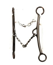 Horse Riding Bits Premium Quality Black Browning With Stones