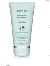 Liz Earle Skin Repair Rich Cream Intensive Hydration 50ml Nourishing Moisturiser