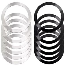 12 Pack Universal Metal Rings Sticker Compatible for Magnetic Wireless