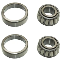 2X LM11949/LM11910 Tapered Roller Bearing Set Mower Deck Wheel Swing Arm