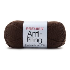 Premier Yarns Anti-Pilling Everyday DK Solids Yarn-Black Walnut - 3 Pack