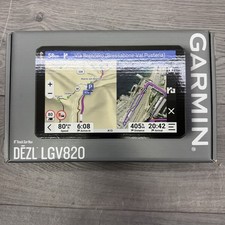 Garmin Dezl LGV820 8 INCH SCREEN TRUCK GPS Sat Nav UK & EU ,SEALED ,Commercial