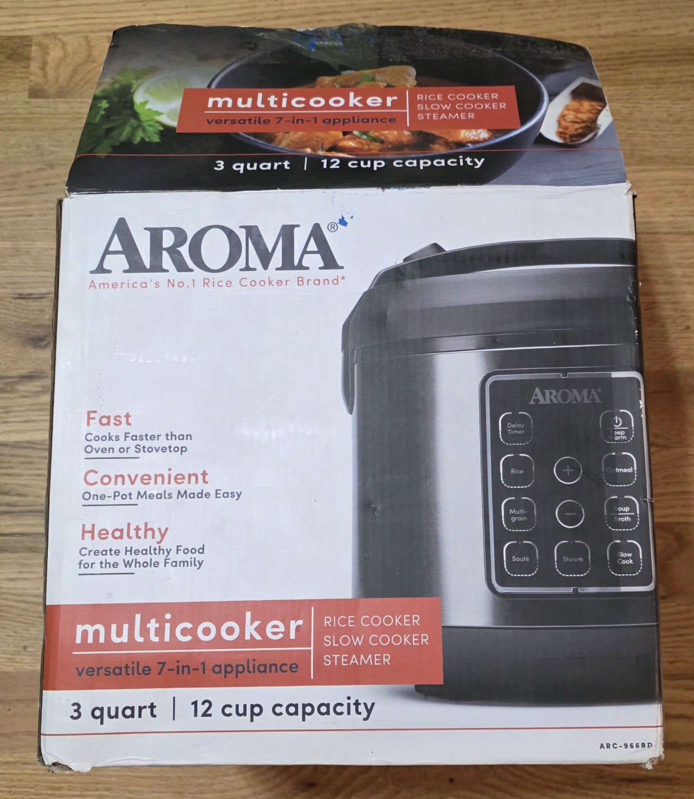 Digital 20 cup Multi Cooker &Rice Steamer Aroma Sealed NIB SameDayHandling &USPS
