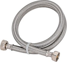 36 Inch Steel-Flex Faucet Connector, Braided Stainless Steel Supply Line with...